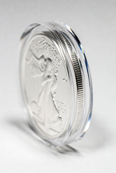 1 oz American Silver Eagle in Air-Tite Coin Cpasule