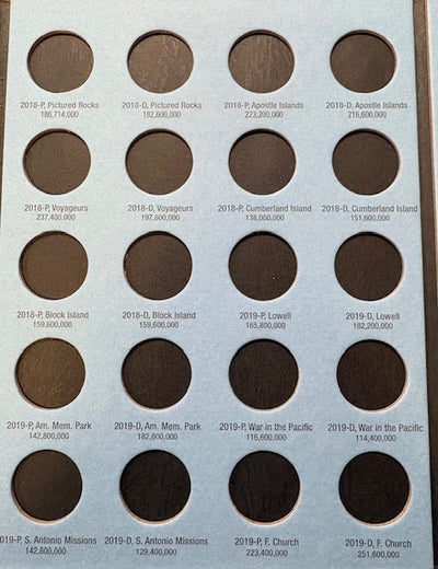 Whitman Folder: National Parks P&D Vol II 2016-2021 #2877