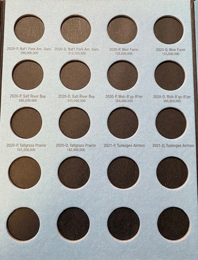 Whitman Folder: National Parks P&D Vol II 2016-2021 #2877