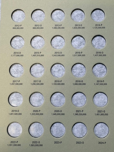 Harris Folder: Roosevelt Dimes #3 2000- #2941