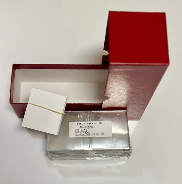 Frame-A-Coin Vinyl Coin Flip 2½