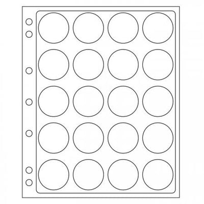 "H" Page for Lighthouse Coin Capsule Album