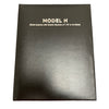 *NEW* Model H Black Leatherette Album