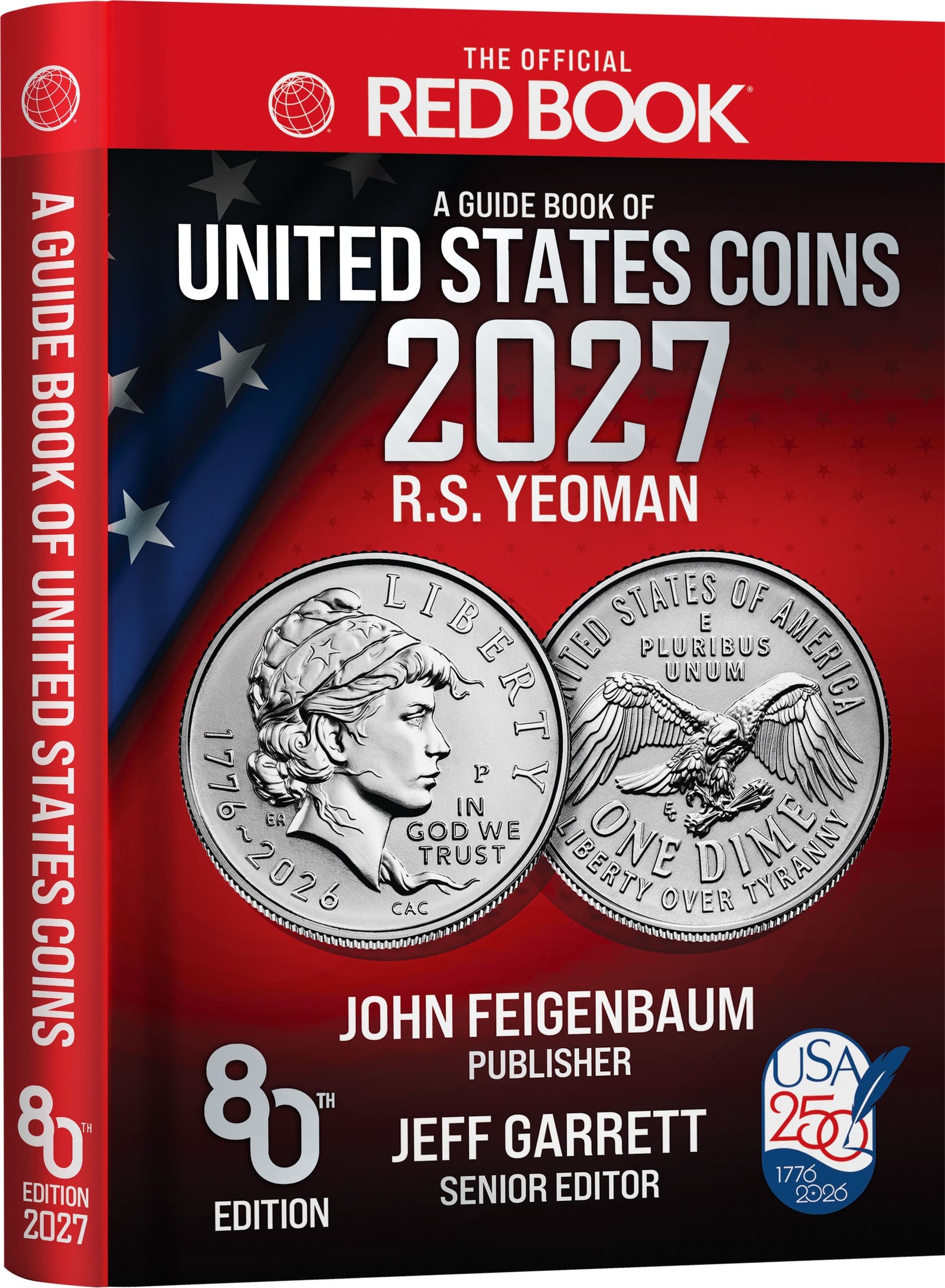 Whitman Red Book Hard Cover 2027 - PRE-SALE