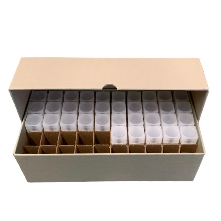 Large Box for bank rolled and Tubed Dimes (comes with 35 Dime tubes) - CLOSEOUT