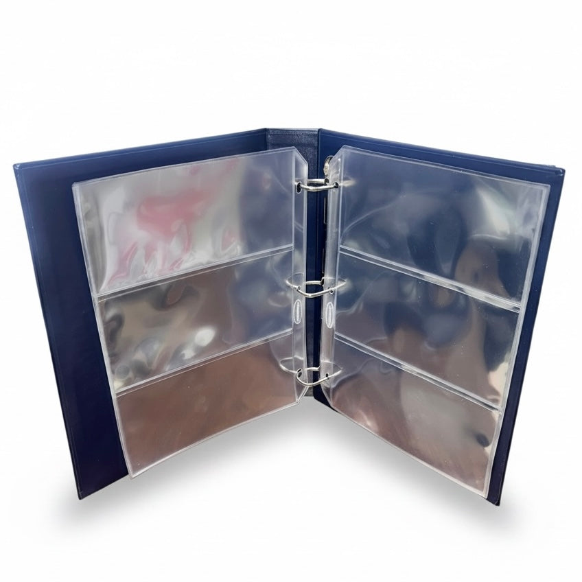 Supersafe 3 Pocket Deluxe Currency Album