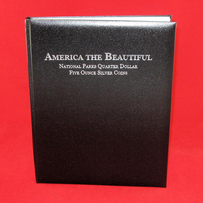 America The Beautiful 5oz Silver Coin Album