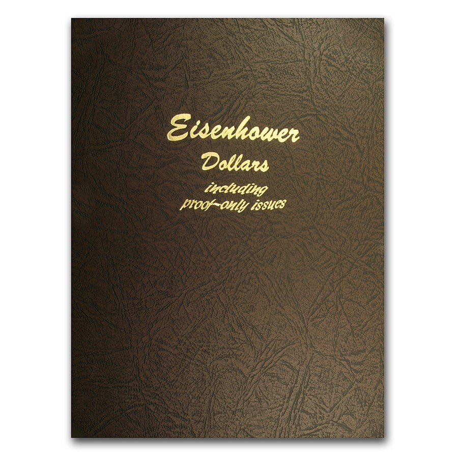 Dansco Album #8176 for Eisenhower Dollars: 1971-1978 w/proofs