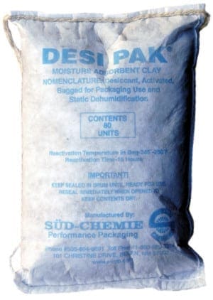 80 Unit Clay String Sewn Bag Desiccants - JP's Corner