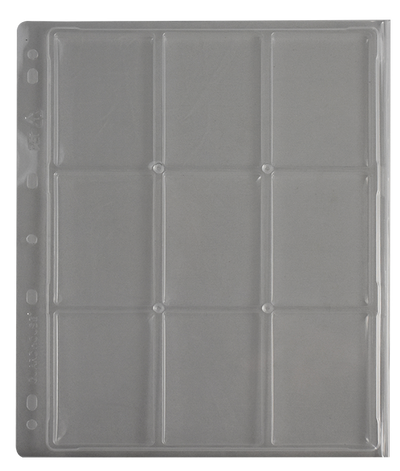 BCW 3" Binder INCLUDES -  5 Guardhouse Coin Slab Pages