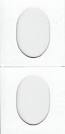 2x2 Cardboard Coin Holders for Elongated Cents