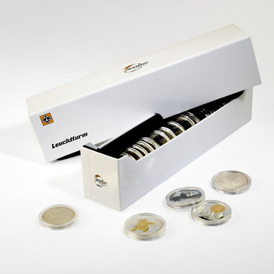 LH Intercept Coin Box for 25 round capsules Model H - #369935