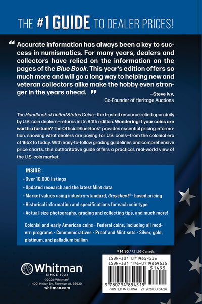 The Official Whitman Blue Book: 2027 Edition