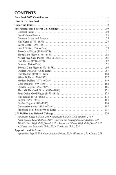 The Official Whitman Blue Book: 2027 Edition