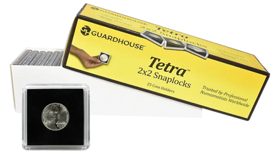 GuardHouse Tetra 2x2 Snaplocks for Nickels 21.2mm or .835"