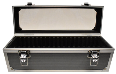 Falcon Series 20 Slab Box - Clear Top - Graphite - 668845