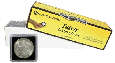 GuardHouse Tetra 2x2 Snaplocks for Silver Dollars 38.1mm or 1.50"