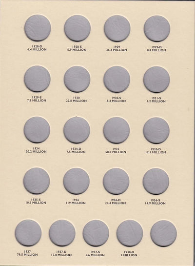 Littleton Folder: Buffalo Nickels 1913-1938 LCF24