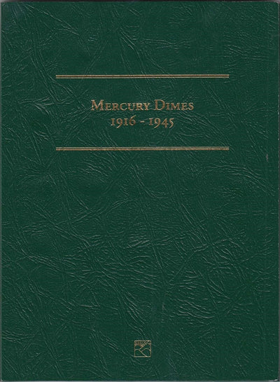 Littleton Folder: Mercury Dimes 1916-1945 LCF20
