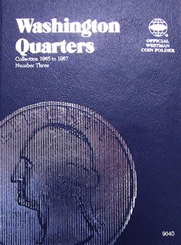 Whitman Folder: Washington Quarters #3: 1965-1987 #9040 - JP