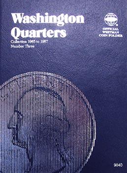 Whitman Folder: Washington Quarters #3: 1965-1987