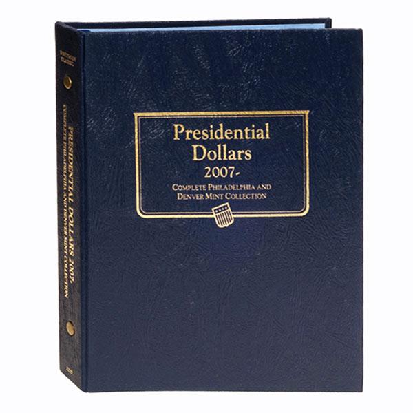 Whitman Albums: Presidential Dollars P&D