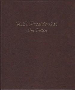 Dansco Album #7184 for Presidential Dollars P & D Mints
