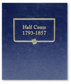 Whitman Albums: Half Cents - 1793-1857 #9109