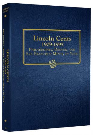 Whitman Albums: Lincoln Cents -Years: 1909-1995 #9112