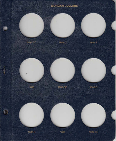 Whitman Albums: Morgan Silver Dollars -1878-1891 #9128