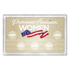 HE Harris Frosty Case: American Women Quarter : 5 Hole - 24mm