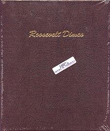 Dansco Album #7125 for Roosevelt Dimes: 1946-2005