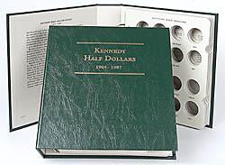 Littleton Album for Kennedy Half Dollars 1964-1987