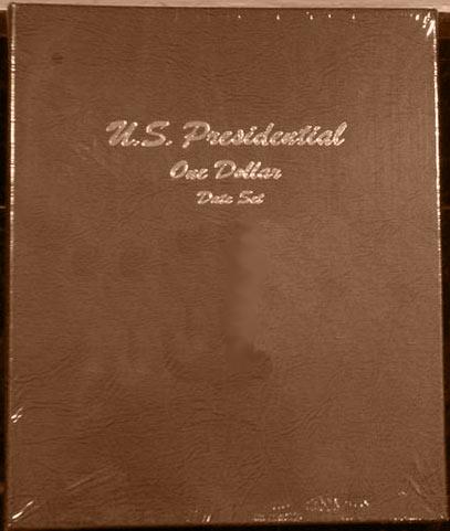 Dansco Album #7186 for Presidential Dollars Date Set
