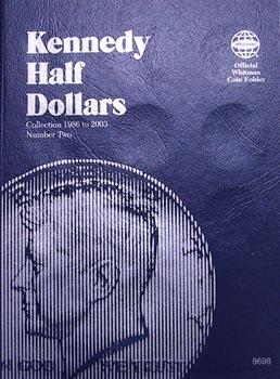 Whitman Folder: Kennedy Half Dollars #3