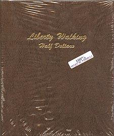 Dansco Album #7160 for Walking Liberty Half Dollars: 1916-1947