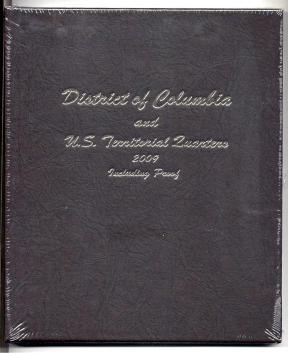 Dansco Album #8145 for Territorial Quarters P,D & S Mints