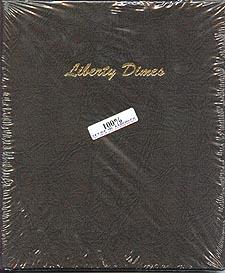 Dansco Album #7121 for Liberty Dimes: 1892-1916