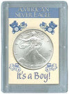 HE Harris Frosty Case for Silver Eagles: It's A Boy!