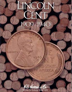 Harris Folder: Lincoln Cents #1 1909-1940