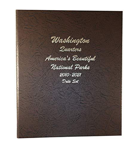 Dansco Album #7148 for National Park Quarters Date Set - 2010-2021
