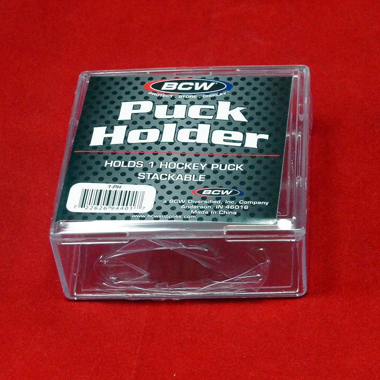 Hockey Puck Display Holder | Single Hockey Puck Display Case - JP's Corner Hockey Puck Display Holder | Single Hockey Puck Display Case - JP's Corner