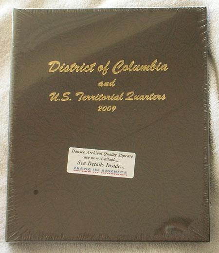 Dansco Album #7144 for Territorial Quarters P & D Mints