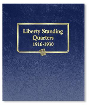 Whitman Albums: Standing Liberty Quarters -1916-1930