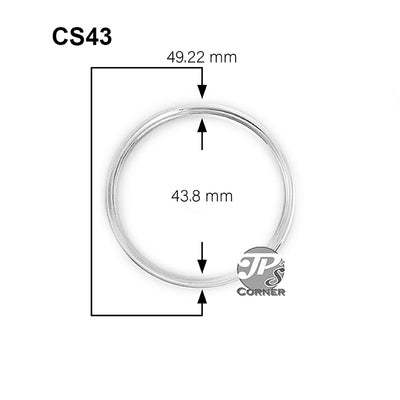 CoinSafe Direct Fit 43mm Coin Capsule Measurement Guide