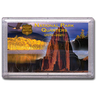 HE Harris Frosty Case: National Park Quarters Mountain 6 Holes - 24mm - CLOSEOUT
