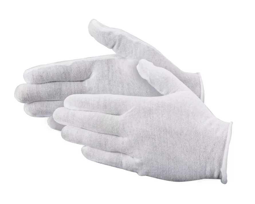 White Cotton Gloves -Small - 190.10