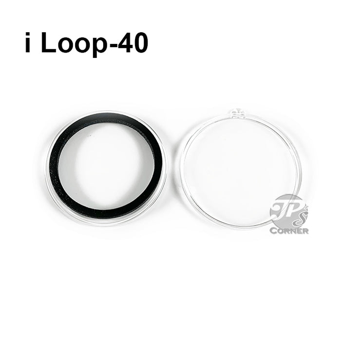 Air-Tite Model I Loop 40mm Black Ring Type Ornament Holder