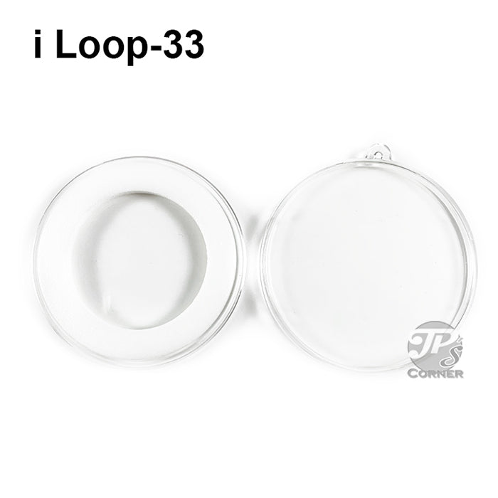 Air-Tite Model I Loop 33mm White Ring Type Ornament Holder