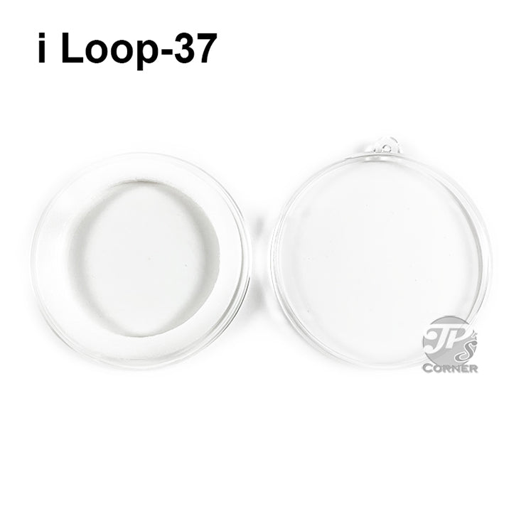 Air-Tite Model I Loop 37mm White Ring Type Ornament Holder
